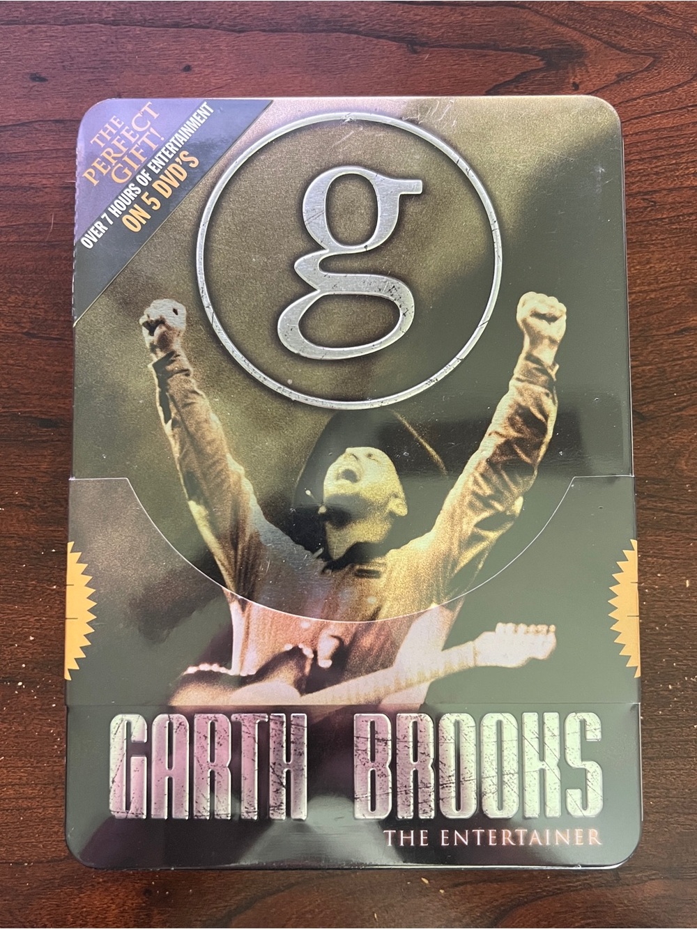 Garth Brooks - The Entertainer 5 DVD Set, Collector's Tin, Brand New Sealed